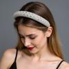 Shimmering Dark Rhinestones Headpiece Lightweight Headbands Adjustable Design For Celebrations Professional Use