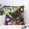 Anime Game Genshin Impact  Pillow Case  Print Pillow Cover For Office Car Home Decor Vintage Pillowcases