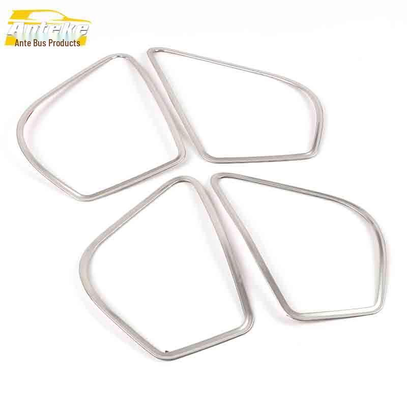 CS55 Speaker Box Bright Ring - Stainless Steel Car Door Speaker Cover
