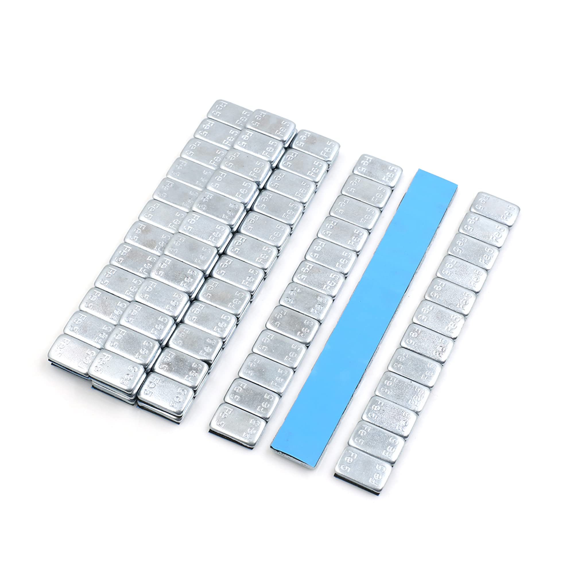 

uxcell Балансировочные грузики для колес 59,5 г Самоклеящаяся полоска балансировочных грузиков для мотоциклов 5,5