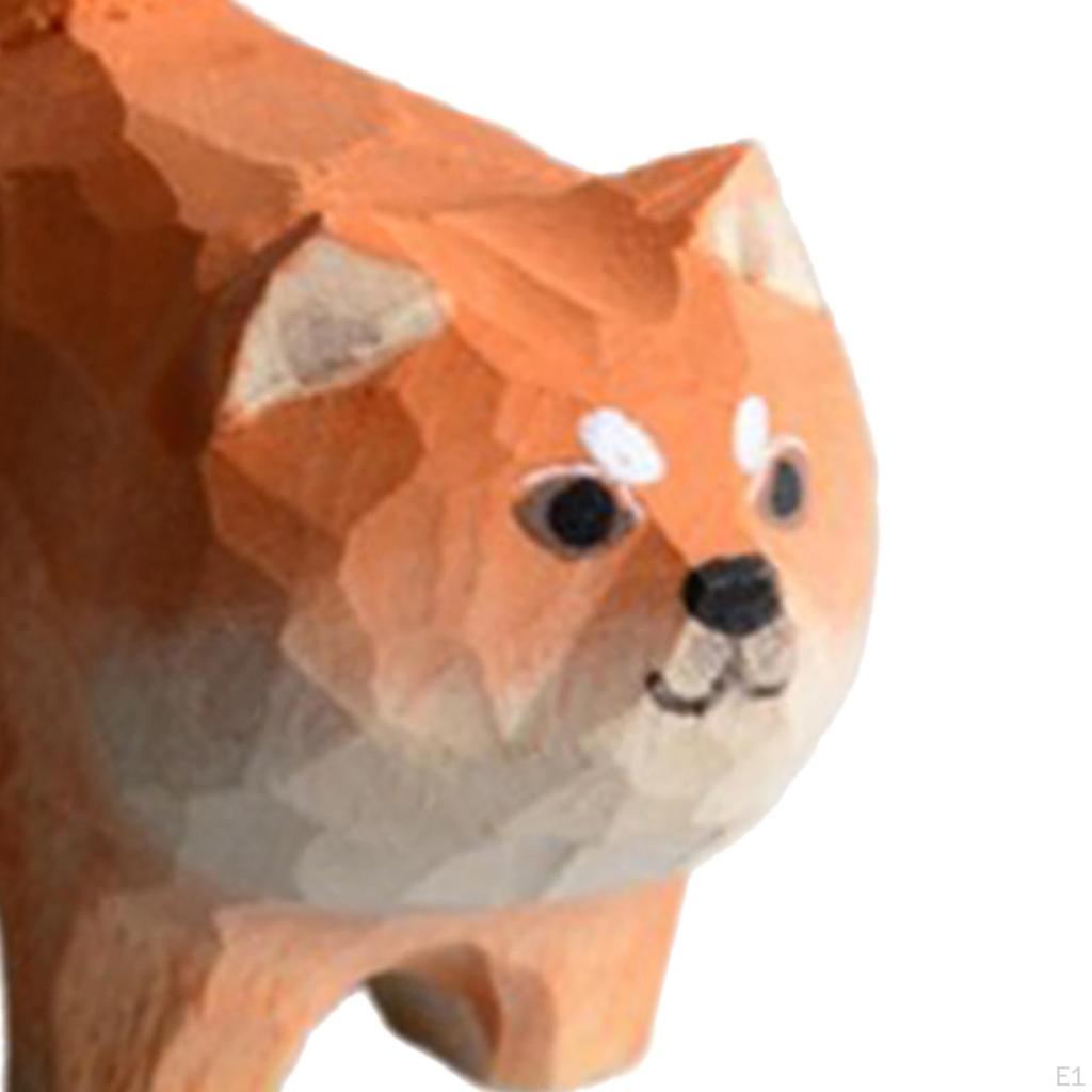 Japanese Dog Statue en Figurine Sculpture Decoration Gift