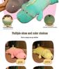 Soft Crocodile & Dinosaur Plush Body Pillow for Girls - Back Cushion & Leg-Clamping Sleeping Doll
