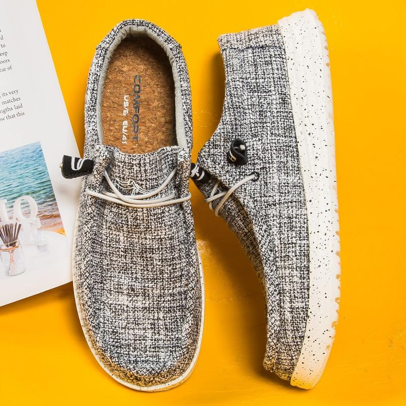 Couple Loafers, High-quality Casual Shoes, Men's and Women's Canvas Lightweight Cloth Shoes