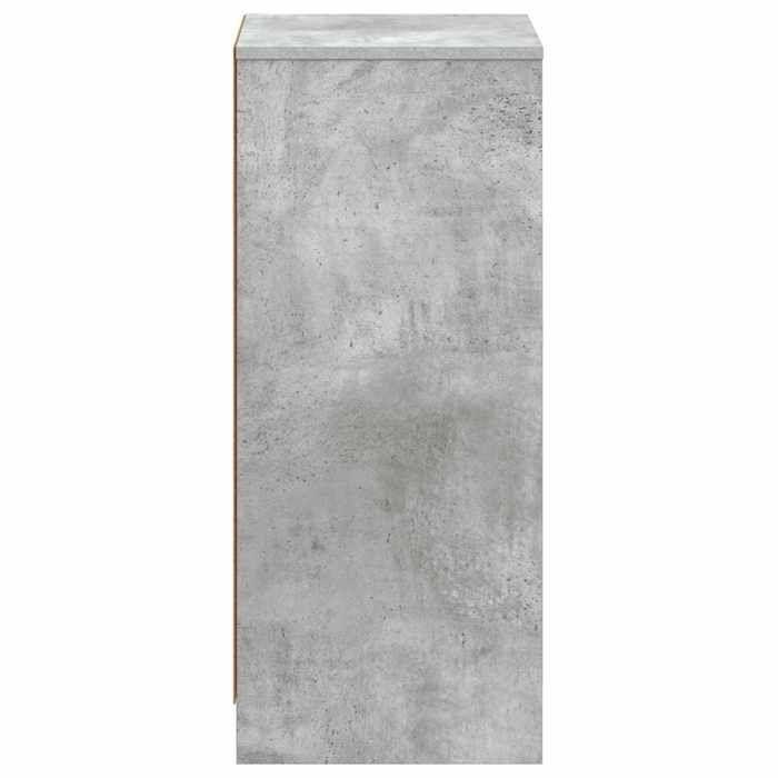 Maison Exclusive - Armoire de salle de bain Gris béton 35 x 36,5 x 85 cm