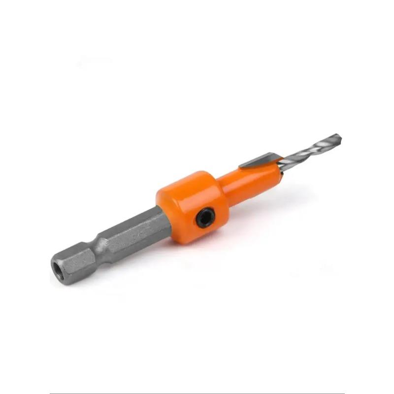 Woodworking Countersink Drill Bit Taper Hole Drilling Tool Alloy Head Screw Installation Step Drill for Wooden Convenient