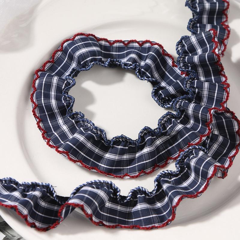 Lace Ruffle Plaid Ribbon Hat & DIY Hair Accessories: Leopard Print, Polka Dot, Silk Bow