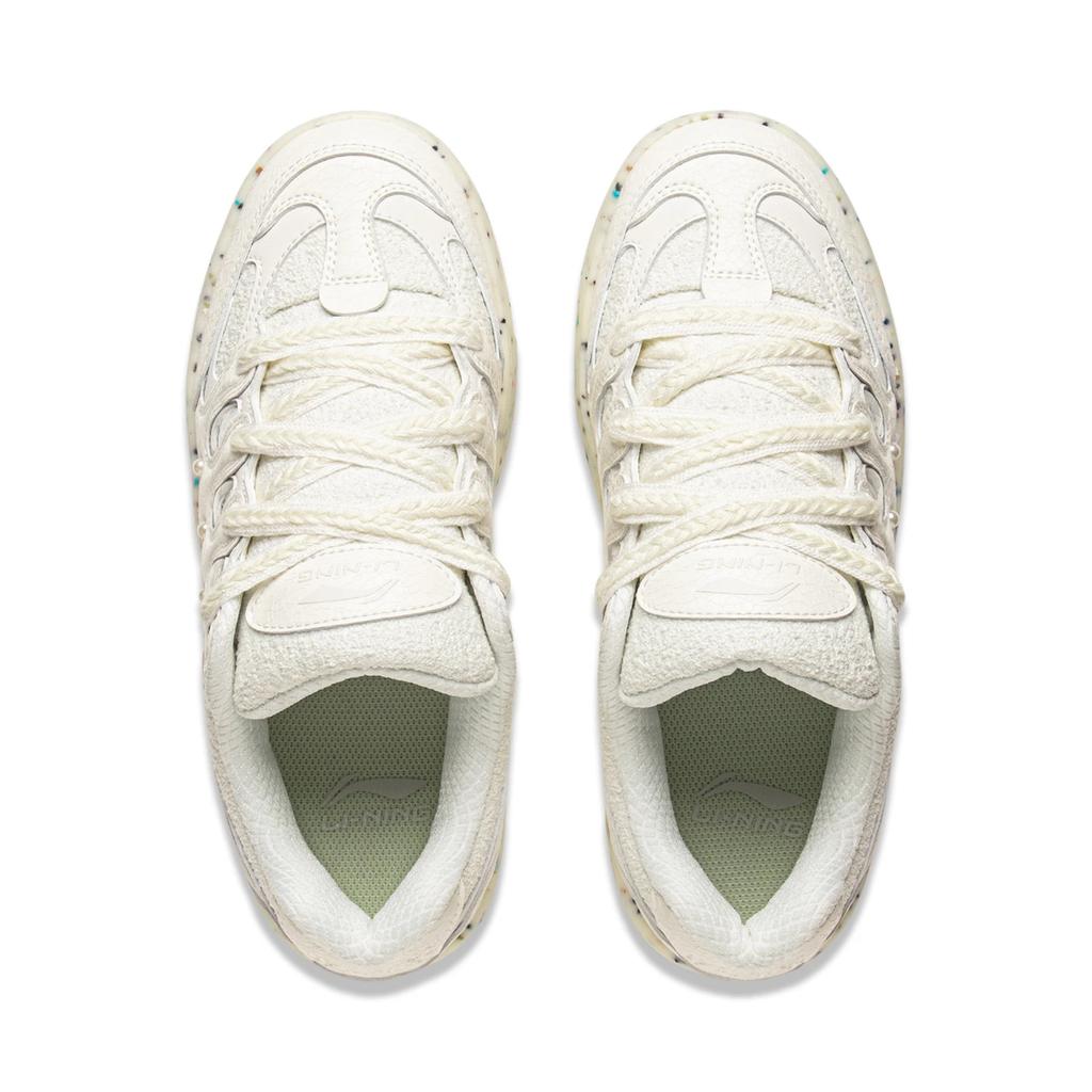 Li Ning Wear resistant And Lightweight Low top Skateboard Shoes Women's AECV020-1
