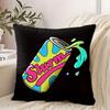 1pcs Slurm Soda Can Cartoon Pillow Cover Black Pop Art 45x45cm for Living Room Bedroom Porch Decor Machine Washable