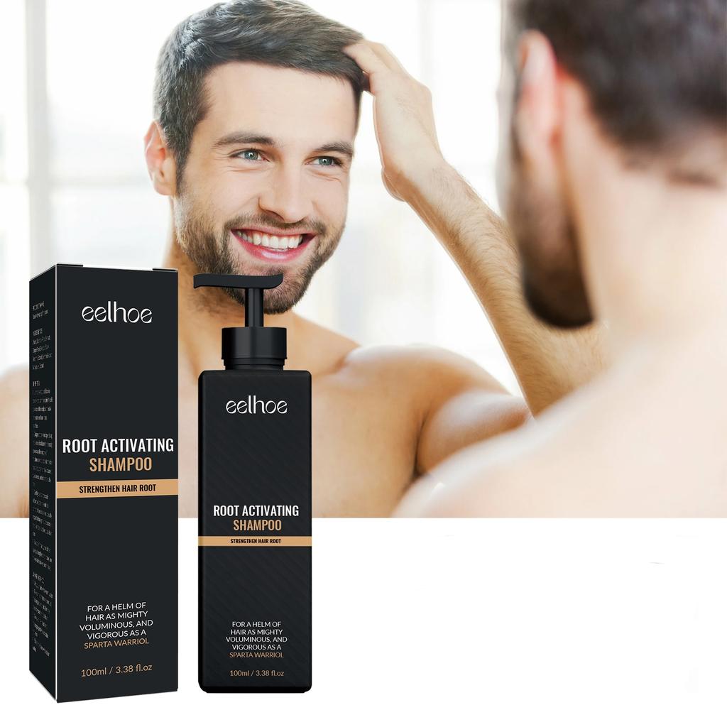 EELHOE Haarwachstum Wurzel Natürlich Kräuter Dichtes Haar Shampoo Haar Reparatur Pflege Fluffig Glättend Nährend Anti Haarausfall Shampoo