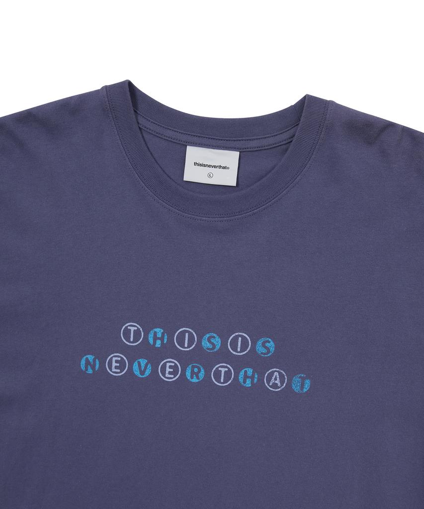 THISISNEVERTHAT Orb Type Tee Violet Blue