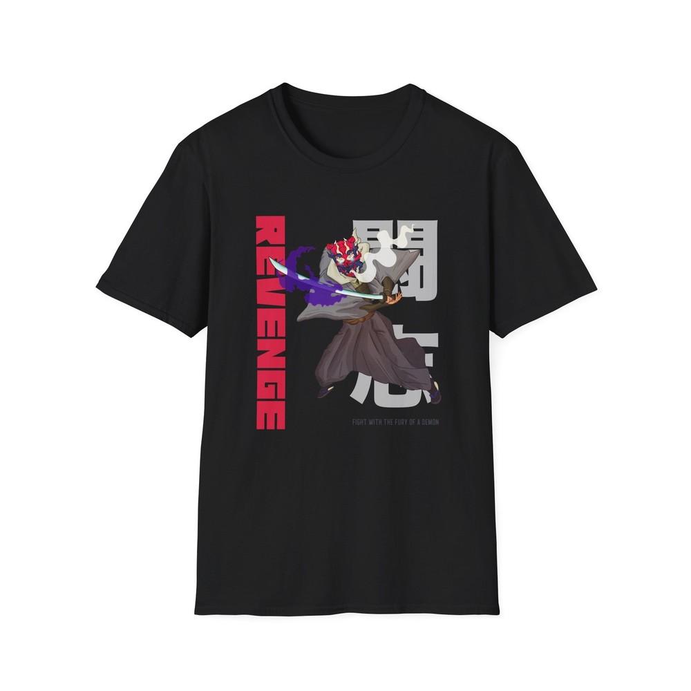 

Revenge Graphic T-Shirt, Softstyle Tee, Unisex Shirt, Casual Top, Graphic Tee XL