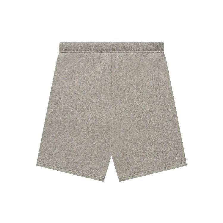 Fear of God Essentials Logo Sport Mid-Waist Shorts Unisex Bottoms Charcoal Oatmeal FOG-FW21-148
