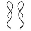 Spiral Threader Earrings Spiral Earrings Spiral Line Earrings Spiral Ear Line Stainless Steel Material Dangling Earrings