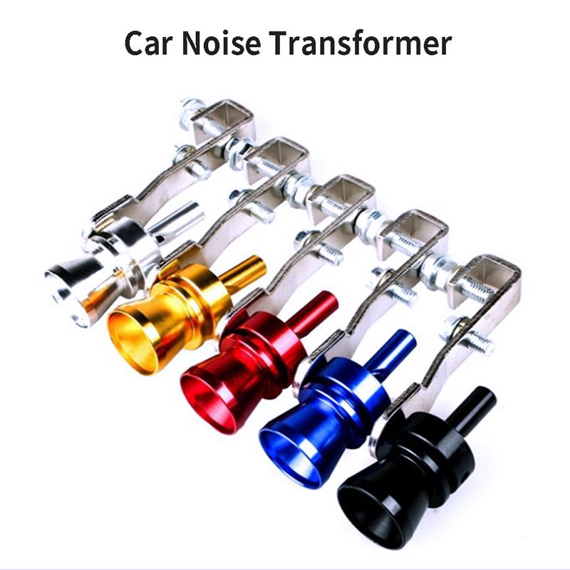 1Pc Universal Sound Simulator Car Turbo Whistle Muffler Exhaust Noise Whistle