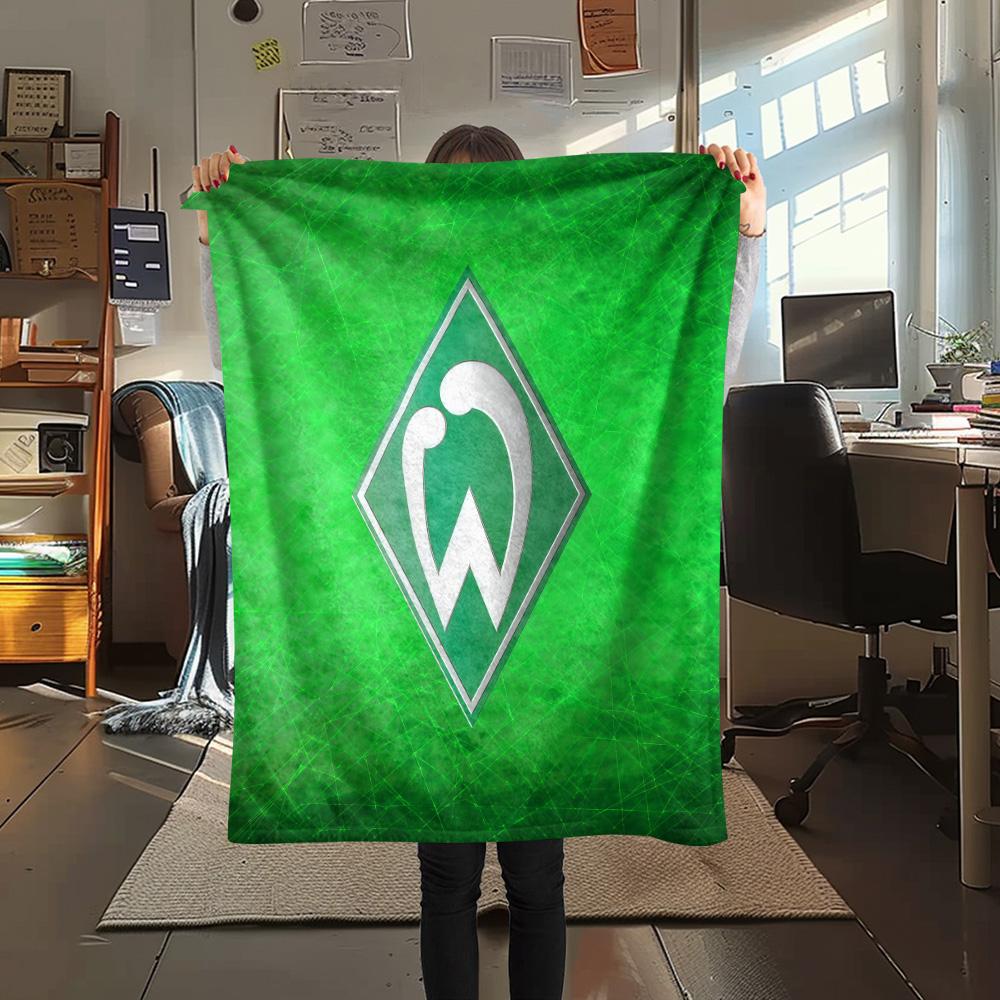 SV Werder Bremen Flanelldecke, Hohe Qualität, Bequem für alle Jahreszeiten, Heimdekoration, Wärme und Komfort