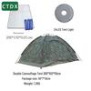 CTDX Ultralight Camouflage Camping Tent