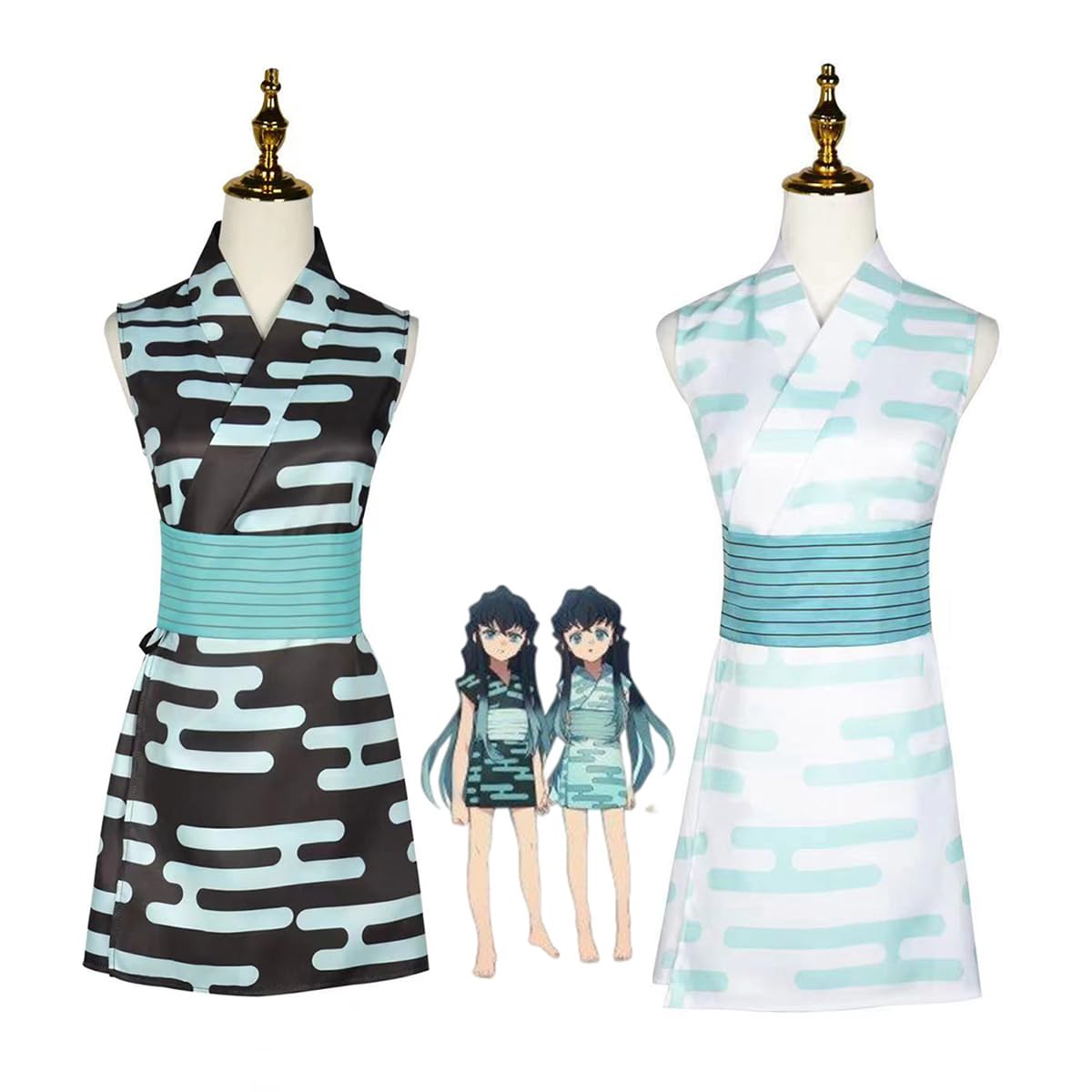 

Костюм для косплея Demon Slayer Токито Муичиро Токито Юичиро Токито Юичиро Юката Японская одежда Костюм для косплея Преображение Маскировочный костюм