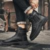 Modische Vielseitige High-Top-Herrenschuhe Herbst Outdoor-Wanderschuhe Lässige Bequeme Sportschuhe