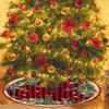 Skirt For Christmas Tree Soft Polyester Tree Skirt For Christmas Tree Bottom Decor Rustic Vintage Christmas Decorations For Part