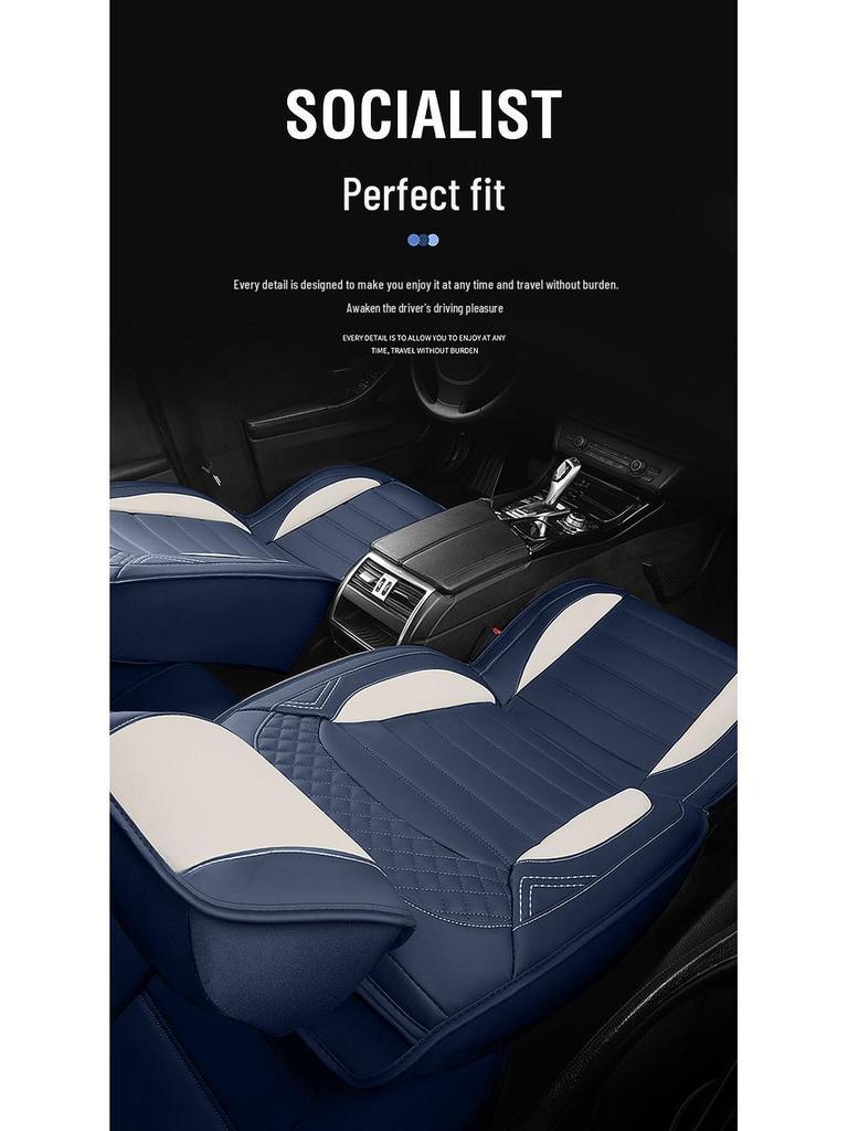 Sonata Mingtu Premium Full Leather Universal Car Seat Cushion