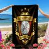 Ajax Print Beach Towel, Versatile Lightweight Absorbent Beach Towel for Pool Surf Yoga Bathroom, Perfect Birthday Holiday Gift