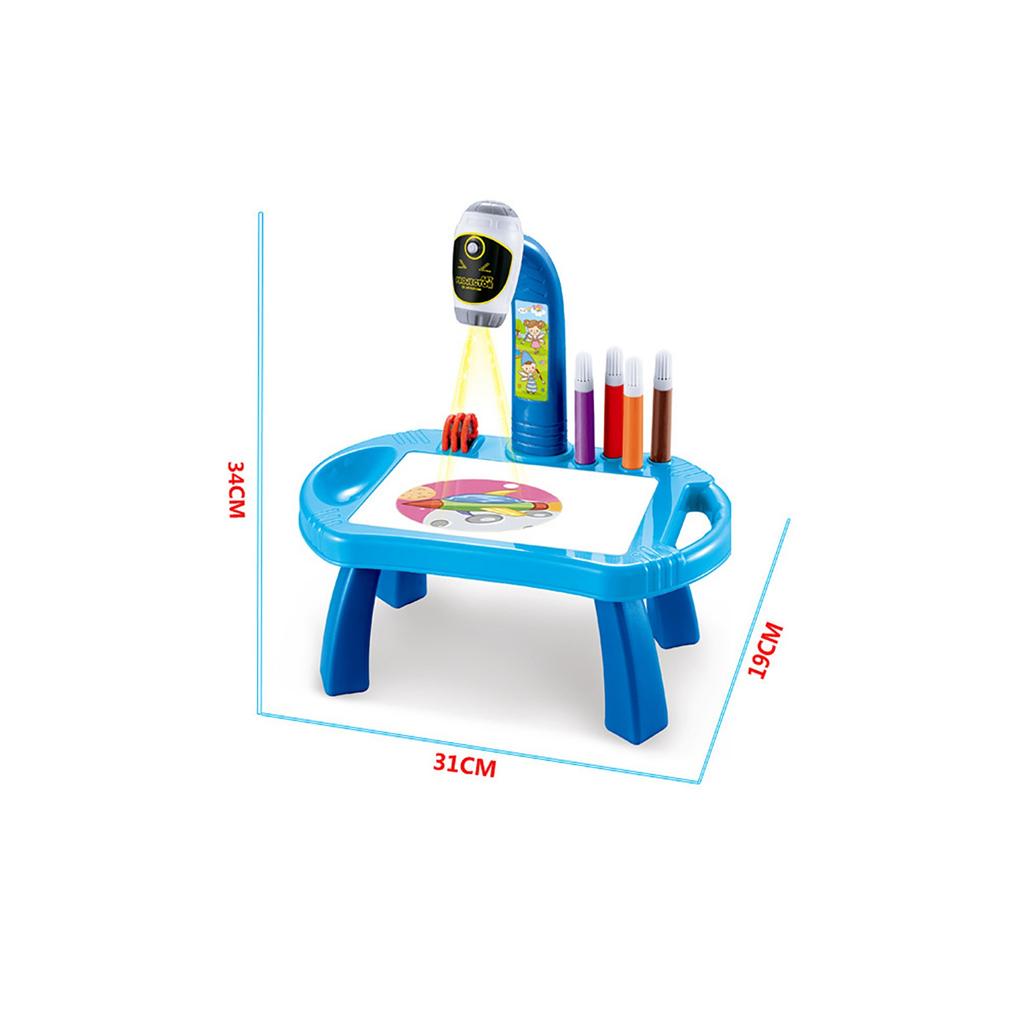 Children Learning Desk Trace and Draw Projector Art Drawing Board Projection Tracing Painting Table Toy Early
