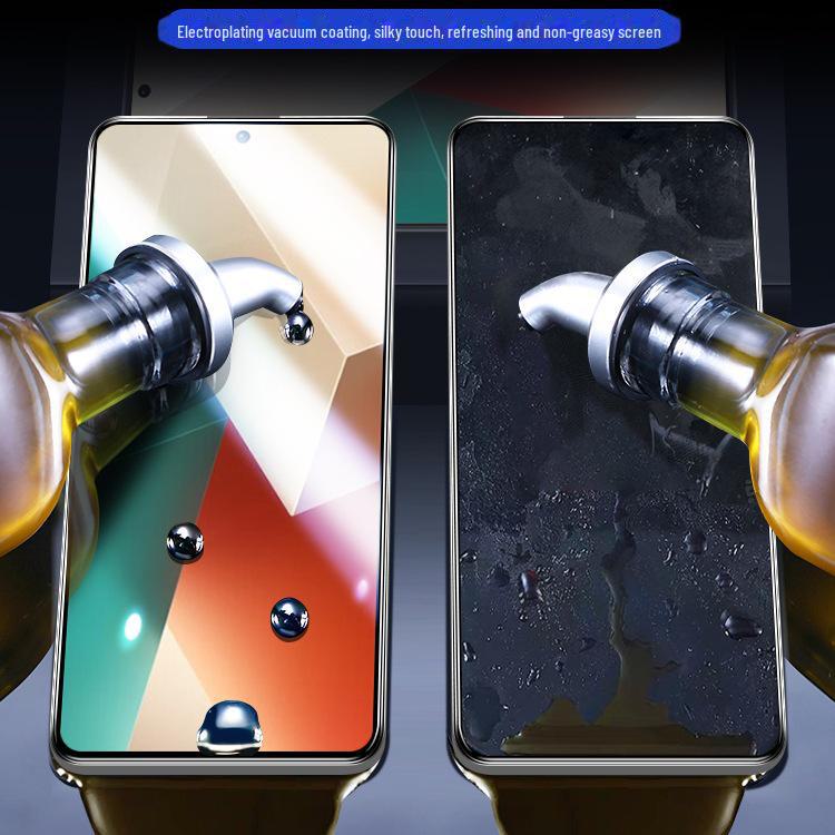 Redmi Note13/Note14 Full Screen Tempered Film - Anti-Peep & Anti-Blue Light Protection for Xiaomi Note13 Pro