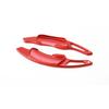 Red Aluminum Steering Wheel Paddle Shifter Extensions For Subaru BRZ Impreza WRX