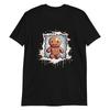 Happy Gingerbread Man Pops Out T-Shirt Mens Womens Tees Top