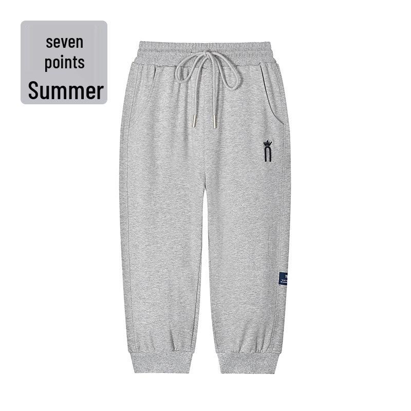 Damen Slim-Fit Cropped Sommer Haremshose - Petite Sieben-Punkt-Stil