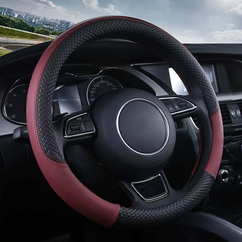 Car Steering Wheel Cover, Fashion Splicing Steering Wheel Cover, Four Seasons Universal Multi-color Car Interior Accessories