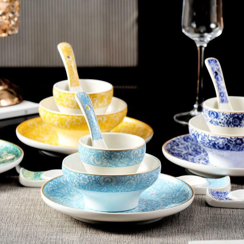 Enamel Ceramic Dinnerware Set