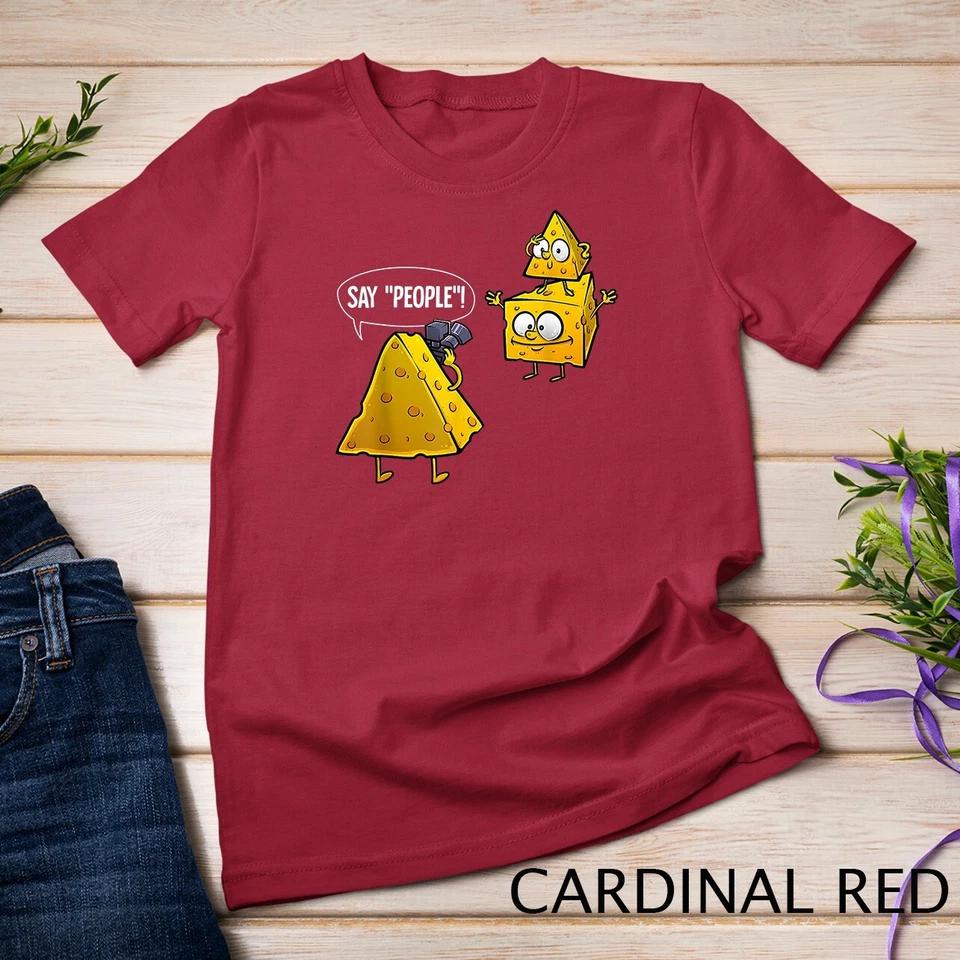 Cool Photography Gift Men Women Cheese Photographer Lovers Unisex T-shirt 3 S
