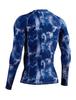 HUGESPORTS Men's Long Sleeve Rash Guard with UPF 50+ UV Protection (Banana Leaf, XS)