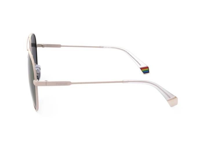 Lunettes de Soleil Polaroid PLD 6187/S 60/14/145 SZJ IVORY STAINLESS STEEL UNISEX PLD SUN PLD 6187/S SZJ 60 14 145