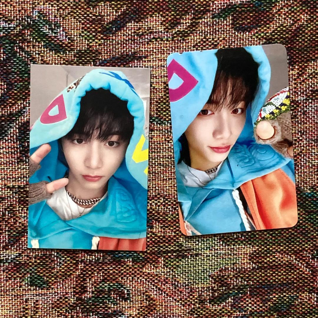 

[USED] BOYNEXTDOOR Taesan WHO Limited Edition Bonecudo Trading Cards (2 pieces)
