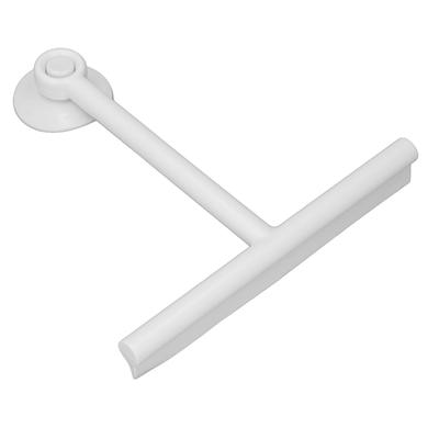 Raclette de douche pour verre Ventouse Silicone souple Polyvalente Réutilisable Raclette de douche et de fenêtre pour la maison