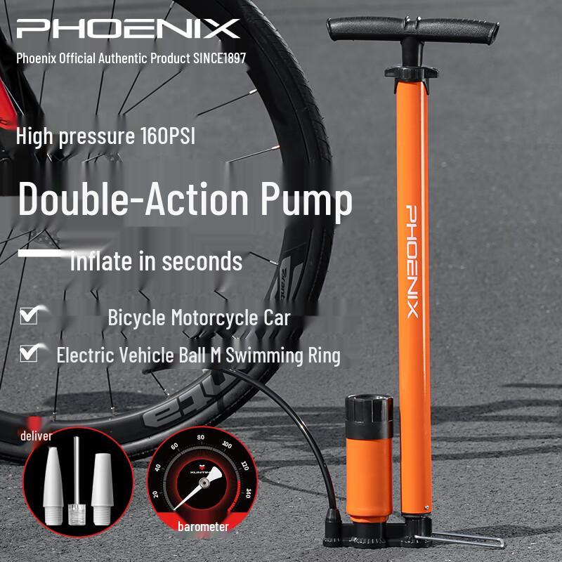 Phoenix Universal High-Pressure Bicycle Pump
