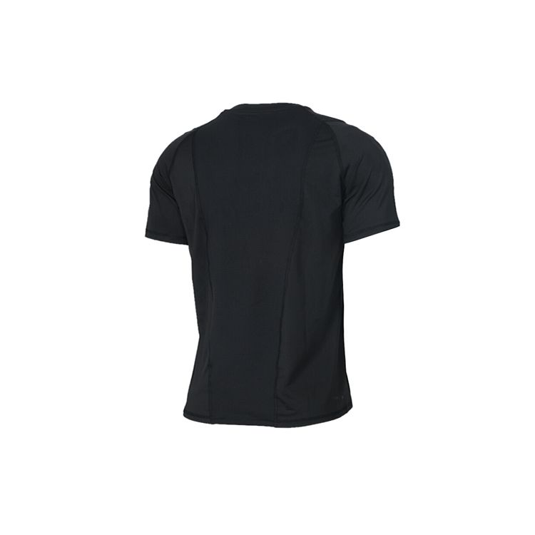 Adidas Solid Color Sports Short Sleeve T-Shirt Men Tops Black CW1959