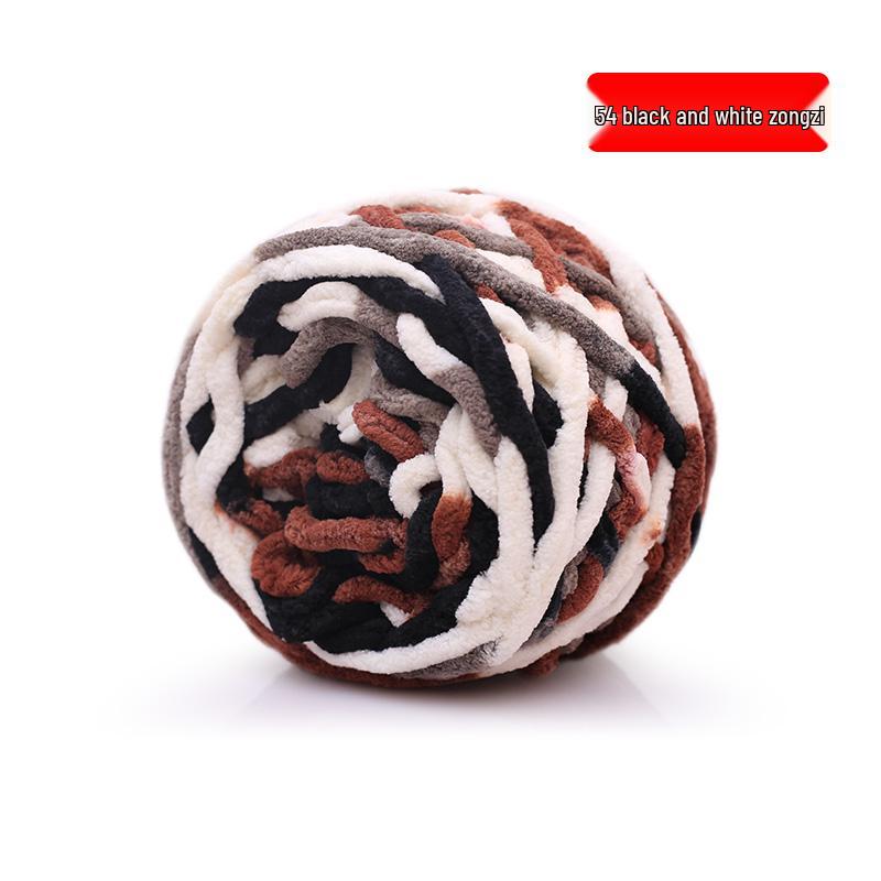 Ice Bar Chunky Soft Yarn for Hand-Knitted Scarves, Crochet Hooks, Slippers, and DIY Projects for Men and Women