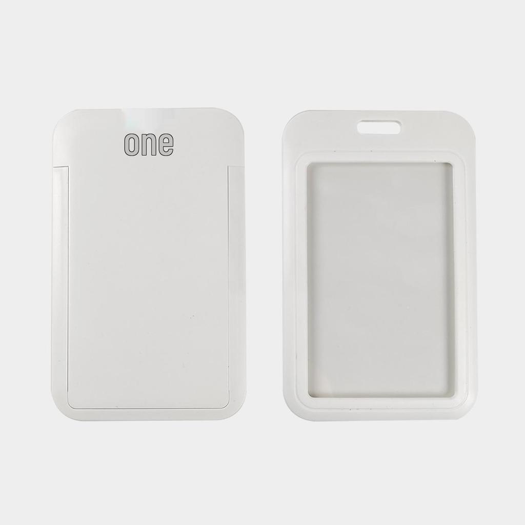 Cartoon-Colored ABS Plastic Slide-In Badge Holder for ID Cards