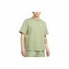 Solid Color Polo Collar Short Sleeve T-Shirt for Men In Green