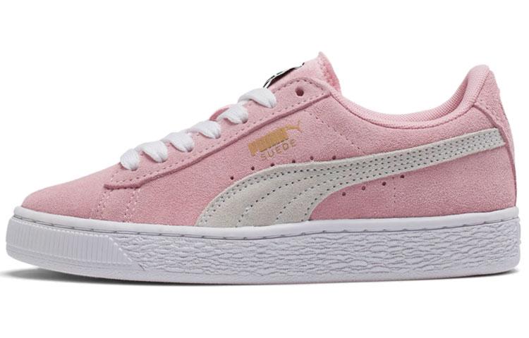 

PUMA Low top Kids Skateboarding Shoes Pink White 355110-30 35.5