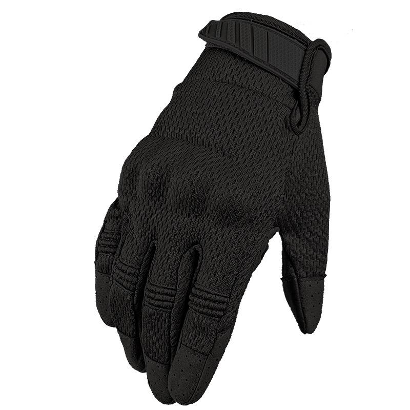 Men's Breathable Non-slip Tactical Gloves for Cycling, Motorcycling, Mountaineering, and Rock Climbing with Touchscreen Capability