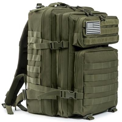 Mochila Táctica de 45L Mochila de Gran Capacidad para Exterior 3 Días Bolsa de Fitness para Senderismo Mochilas para Equipo de Senderismo y Camping