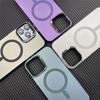 Ultra Thin Transparent Hard PC Magnetic Phone Case For iPhone 15 14 13 12 11 Pro Max 15 Plus For Magsafe Wireless Charge Cover