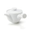 Mino Ware Teapot with a Tea Approximately 400ml Microwave and Dishwasher White Made In Product Number "miyama" Narrow-bore Strainer, Capacity, Safe,