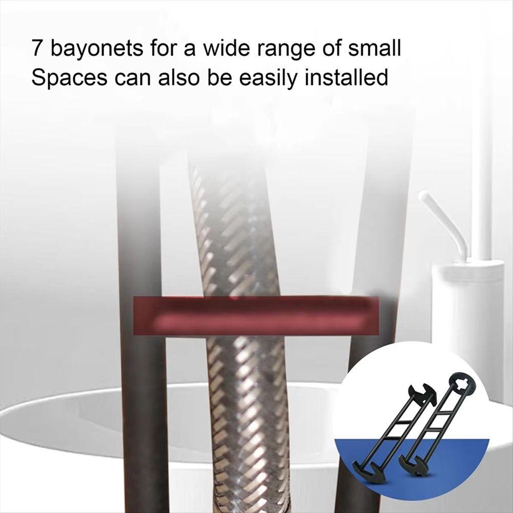 1Pcs Universal Faucet Wrench Four-Jaw Hex Sink Repair Wrench Plumbers Wrench  for Bathroom Kitchen