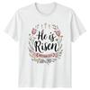 He Is Risen Matthew 28 6 Unisexs TShirt Easter Christian Easter Gift For Her