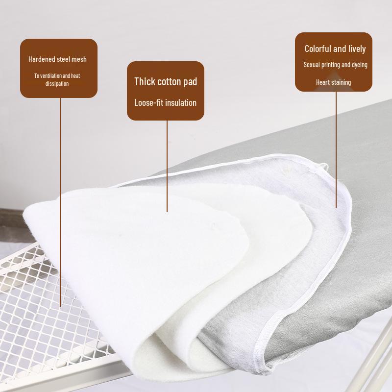 High-End Professional Large Vertical Folding Ironing Board with Electric Iron Mat